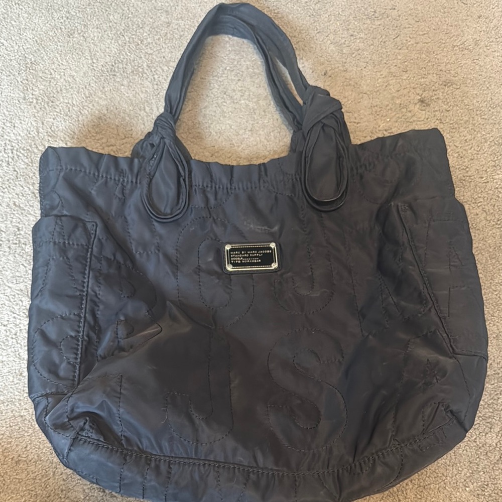 Stylish Black Tote Bag